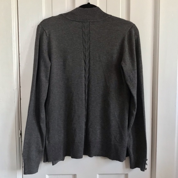 Lety & Me Gray Cardigan NWT - Picture 2 of 4